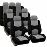 Pm-csc02-g Grele Car Seat Covers Row Full Set Universal For Seaters