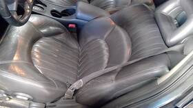 202-02355bl Pontiac Driver Front Seat Bucket With Leather Fits 02-05 Bonneville 10262316