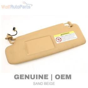 7l5857551ag Porsche 2003-2005 Cayenne - Left Sun Visor / Mirror