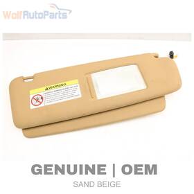 7l5857552ag Porsche 2003-2005 Cayenne - Right Sun Visor / Mirror