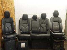 7pp5881057 Porsche 11-14 Cayenne 92a Seat Leather Electric Memory 14 Way Adjust Front Rear