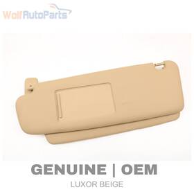 95873155102 Porsche 2011-2014 Cayenne - Left Sun Visor / Mirror