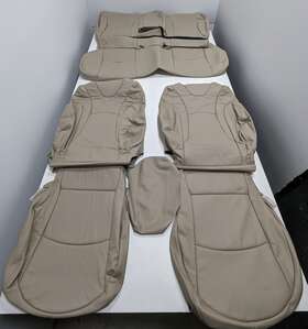 659829-hv Priced To Low Include Brand Name Leather Seat Covers Fits 2016-2022 Toyota Prius Tan Interior Lq39