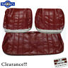 66as30b Pui Chevelle Front Bench Seat Covers Upholstery Red Clearance