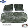 69xs24b Pui Nova Front Bench Seat Upholstery Covers Dark Metallic Green