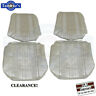 70as28u Pui Chevelle Front Seat Bucket Covers Upholstery Pearl Clearance New