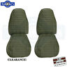 71hs19us Pui Firebird Front Bucket Seat Upholstery Covers Jade Green Deluxe