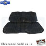 77fs70c Pui Camaro Rear Seat Upholstery Covers Black Standard Interior Clearance