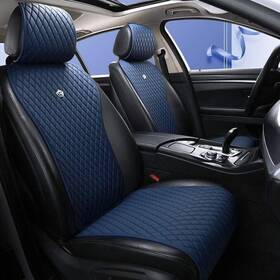 Red Rain 650985059496 Seat Covers For Cars Leather Cover Blue Universal 2