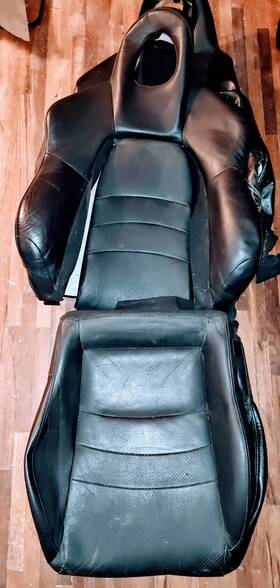 25880 Ridies Honda S2000 S2k 2000-2005 Passenger Leather Replacement Seat Cover Oem