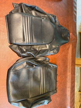 27541 Ridies Porsche 996/ 911/ 986 1997-2004 Oem Leather Black Seat Covers
