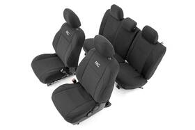 Rough Country 843030188788 Neoprene Seat Covers For Toyota Tacoma 2016-2023 - Waterproof