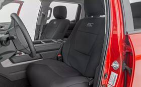 91049 Rough Country Seat Covers For Toyota Tundra 2022-2025