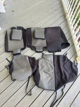 13265.01 Rugged Ridge Neoprene Rear Seat Cover For 07-18 Jeep Wrangler Jk
