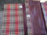 022-6908 S-1 Belmont Red Plaid Seat Covers