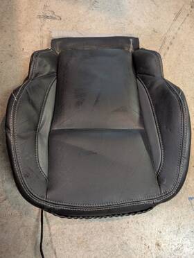 12772789 Saab 03-07 9-3 Grey Aero Seat Cushion Cover Front Right Can Be Driver