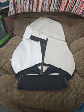 12773187 Saab 12773177 New Oe 9-3 B02 Charcoal Leather Right Front Seat Back Cover 08-12 12773187 Saab 12773177 New Oe 9-3 B02 Charcoal Leather Right Front Seat Back Cover 08-12