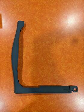 12794276 Saab 9-3 Front Left Hand Seat Cover Plastic Trim P/n 2004 - 07 Grey