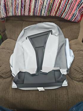 12823728 Saab New Oe 9-5 Aero Lh Front Seat Cover Leather Upholstery 2010 2011
