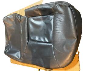 4939187 Saab Seat Cover 9-3 Sedan. Left Rear Bottom Dark Grey