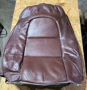 9866898 Saab Seat Cover For Front Back. Classic 900 Brown Leather