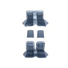 Sb67bluc Mustangs Unlimited Front Rear Bench Seat Upholstery Blue Mustang Coupe