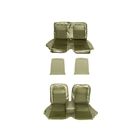 Sb67igdv Mustangs Unlimited Front Rear Bench Seat Upholstery Ivy Gold Mustang