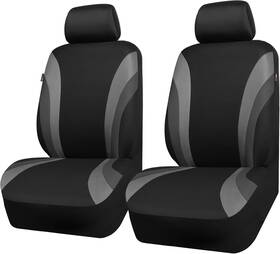 Seat 011558292409 Car Pass Line Rider Sporty Front Covers Gray Two