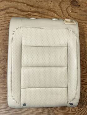 1k9885355 Seat 2010-2014 Volkswagen Jetta Wagon Left Rear Upper Back Leather Oem Cornsilk