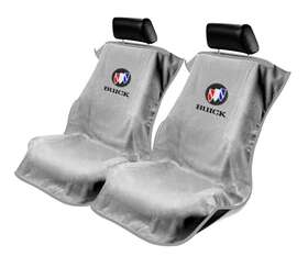Seat Armour Sa100bckg X2 Universal Grey Towel Front Covers For Buick -pair