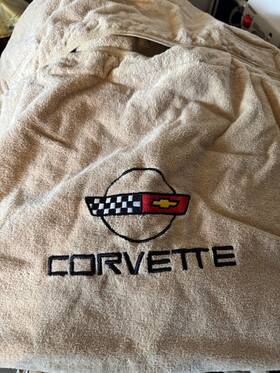 Sa100cor4t Seat Armour Universal Tan Towel Front Cover For Corvette C4