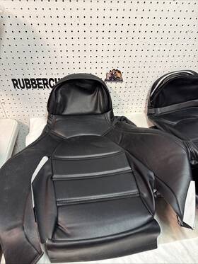30-18-mia-001 Sierra Auto Tops & Seats Mazda Miata 1990-97 Pair Of Front Seat Covers / Kit For Standard Black