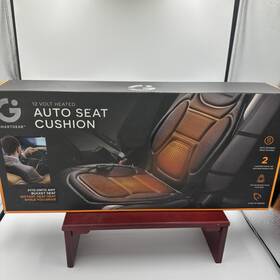 Smart Gear 030698061823 Smartgear 12v Heated Seat Cover 2 Heat Settings Black- Tested