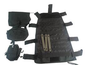 5661031 Smittybilt Universal Gear Front Seat Cover Black G.e.a.r. Tactical 25 Inch X 17