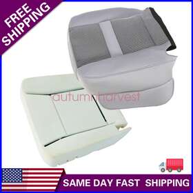 05180021aa Soillar Driver Bottom Seat Cover Gray And Foam Cushion For 2006-2010 Dodge Ram 1500 2500