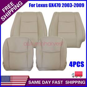 S1-nb000010-4jt Soillar Front Bottom And Top Leather Seat Cover Light Tan For 2003 2004 2005 Lexus Gx470