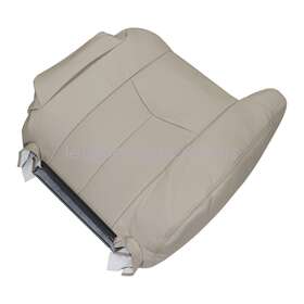 S1-nb000193 Soillar For 2003 2004 2005 2006 Cadillac Escalade Leather Driver Top Back Seat Cover Tan