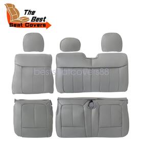 Z2.15hshp01.h Soillar For 2009-2014 Ford F-150 Rear Second Row Bench Replacement Seat Cover Gray