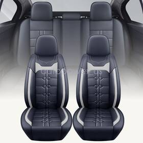 Z2.tyzt63.h Soillar For Honda Full Set Deluxe Leather Car Seat Cover Front Rear Bench Protector