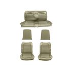 Su65igdc Mustangs Unlimited Front Rear Bucket Seat Upholstery Ivy Gold Mustang