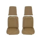 Su65pmo Mustangs Unlimited Bucket Seat Upholstery Palomino Mustang Standard Interior