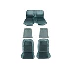 Su67aquf Mustangs Unlimited Front Rear Bucket Seat Upholstery Aqua Mustang Fastback