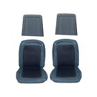 Su68blu Mustangs Unlimited Bucket Seat Upholstery Blue Mustang