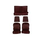 Su68mrnv Mustangs Unlimited Front Rear Bucket Seat Upholstery Maroon Mustang Convertible Su68mrnv Mustangs Unlimited Front Rear Bucket Seat Upholstery Maroon Mustang Convertible