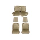 Su68ngdv Mustangs Unlimited Front Rear Bucket Seat Upholstery Nugget Gold Mustang