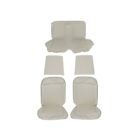 Su68whtc Mustangs Unlimited Front Rear Bucket Seat Upholstery White Mustang Coupe Su68whtc Mustangs Unlimited Front Rear Bucket Seat Upholstery White Mustang Coupe