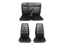 Su71blkv Mustangs Unlimited Front Rear Bucket Seat Upholstery Black Mustang Convertible