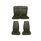 Su71grnv Mustangs Unlimited Front Rear Bucket Seat Upholstery Green Mustang Convertible Su71grnv Mustangs Unlimited Front Rear Bucket Seat Upholstery Green Mustang Convertible