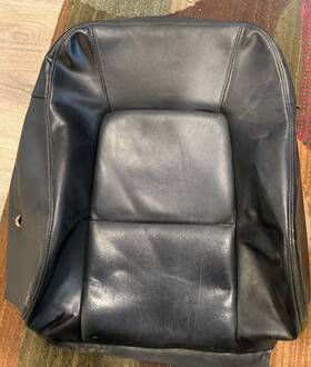 G2195112 Subaru Used 2005-2009 Legacy/outback Drivers Seat Back Black Leather Cover G2195112 Subaru Used 2005-2009 Legacy/outback Drivers Seat Back Black Leather Cover