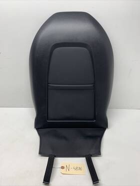 1088966-00-a Tesla 2017-2022 Model 3 Front Left Or Right 1st Row Seat Back Panel Cover Trim
